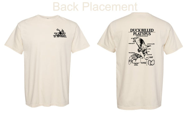 '07 Apparel 'Platypus' Unisex Garment-Dyed Heavyweight T-Shirt - 1717
