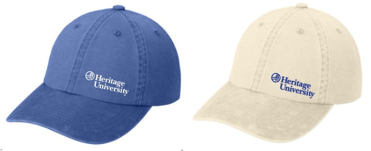 Heritage University - Port Authority® Garment Washed Cap - PWU
