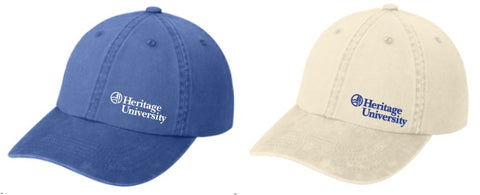 Heritage University - Port Authority® Garment Washed Cap - PWU