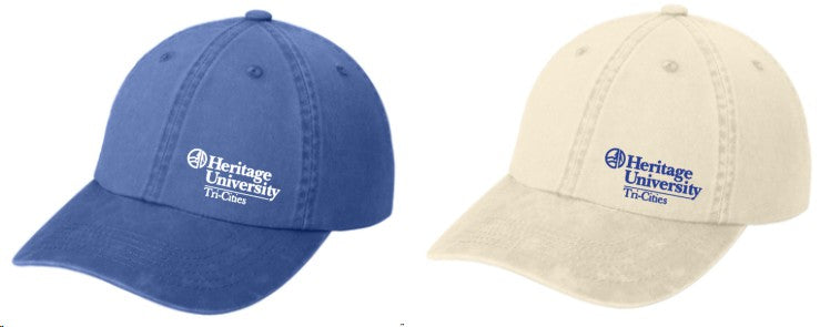 Heritage University | Tri-Cities - Port Authority® Garment Washed Cap - PWU