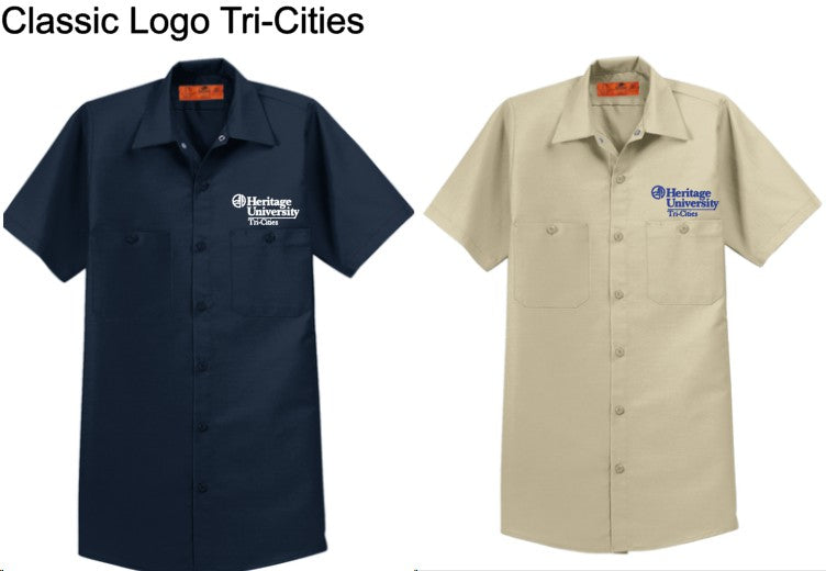 Heritage University | Tri-Cities - Red Kap® Long Sleeve Industrial Work Shirt Tri-Cities - SP14