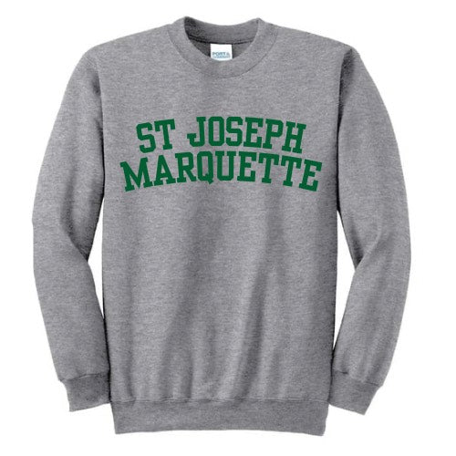 SJMMS PC90 Essential Fleece Crewneck Sweatshirt - ATH. HEATHER