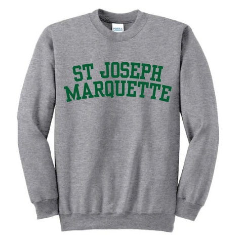 SJMMS PC90 Essential Fleece Crewneck Sweatshirt - ATH. HEATHER