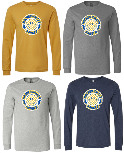 NVPTSA BELLA CANVAS Long Sleeve Tee 3501 LOGOS 5-8