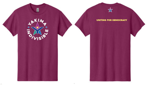 Yakima Invisible - Gildan® Heavy Cotton 100% Cotton T-Shirt Berry - 5000