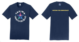 Yakima Invisible - Port & Co Fan Favorite Tee - Navy PC450