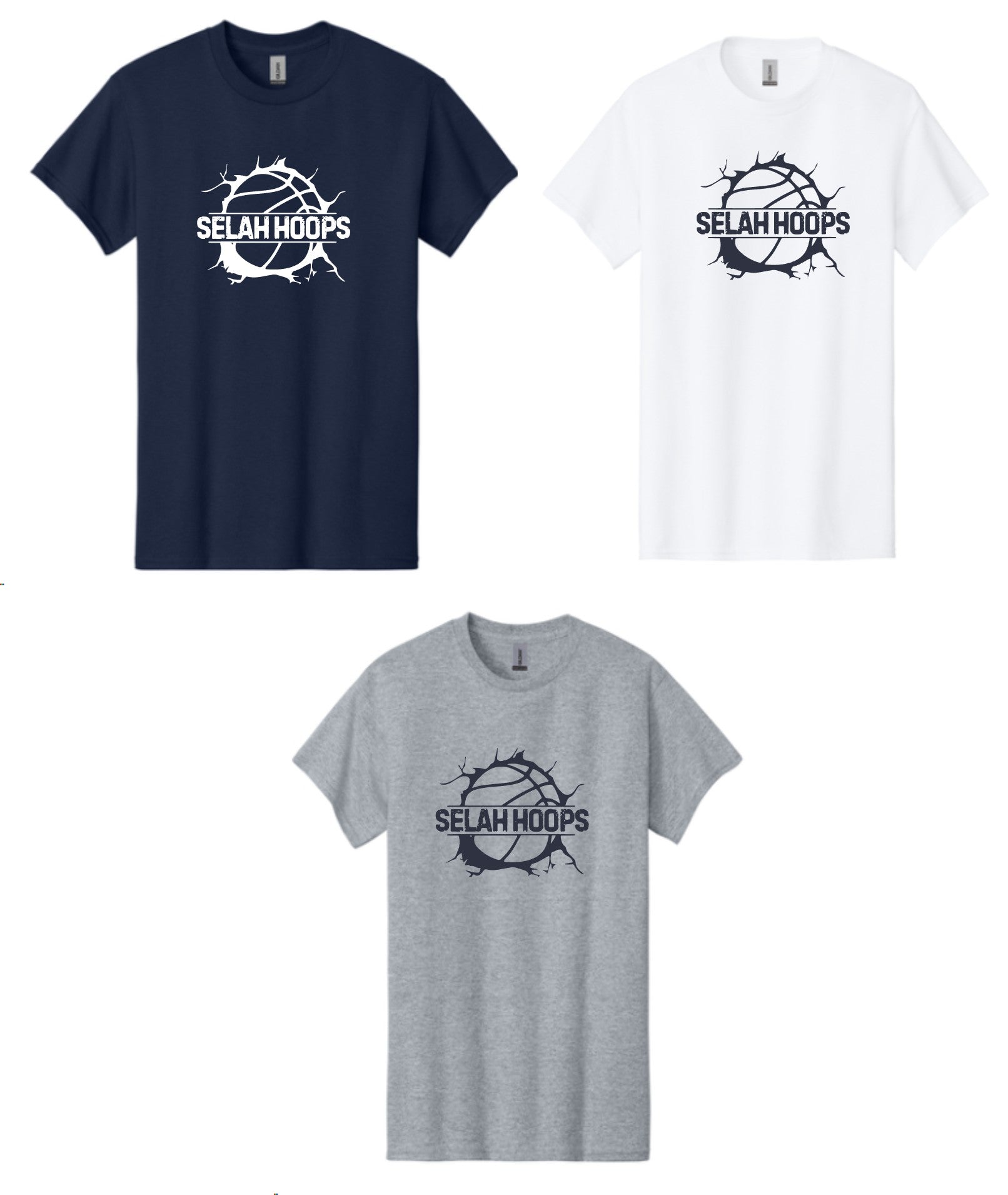 SELAH HOOPS 5000 Gildan® Heavy Cotton™ 100% Cotton T-Shirt