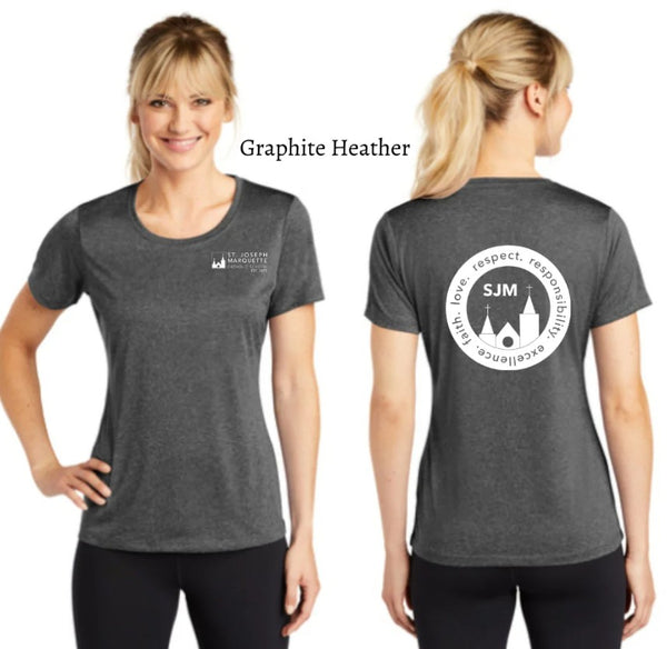 SJMMS ST360 Sport-Tek Heather Contender Tee