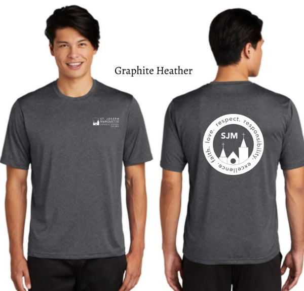SJMMS ST360 Sport-Tek Heather Contender Tee