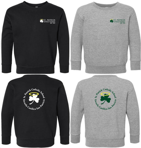 Toddler St. Pats Crewneck Sweatshirt (C+H)