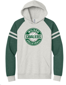 WILSON MSVB 97C Varsity Colorblock Hooded Sweatshirt