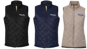 Heritage University - Weatherproof - Women's Vintage Diamond Quilted Vest - W207359