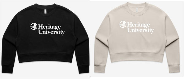 Heritage University - ASColour Wo's Relax Crop Crew 4169