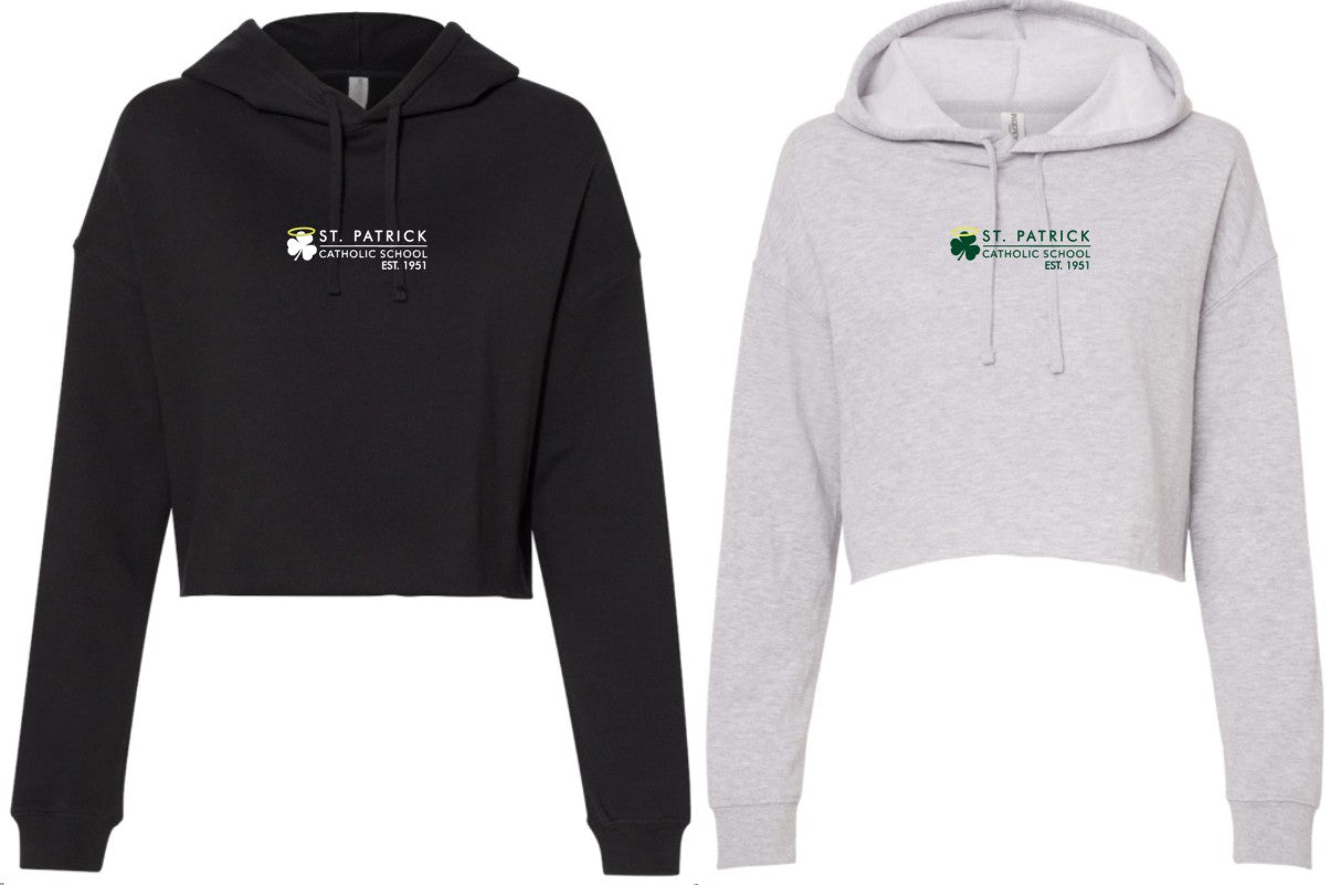 Women’s Lightweight Crop Hooded Sweatshirt Independent Trading Co (C) Mini AFX64CRP