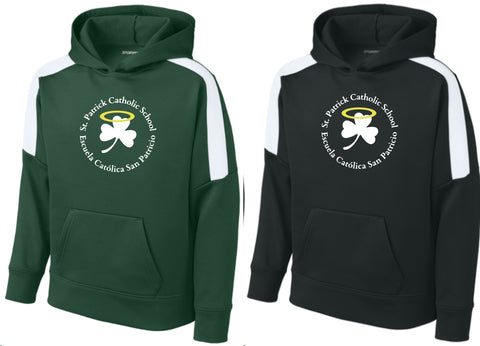 St. Pats Youth Sport-Wick® Fleece United Pullover Hoodie C