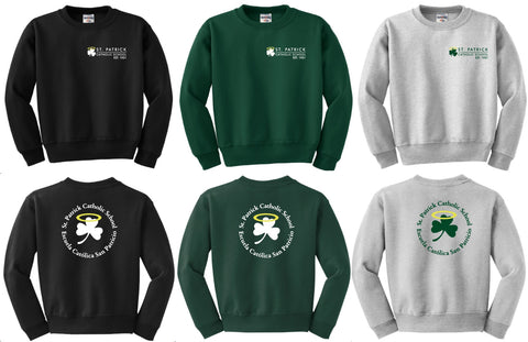 Youth St. Pats Crewneck Sweatshirt (C+H)