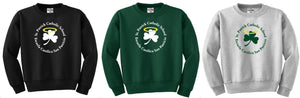 Youth St. Pats Crewneck Sweatshirt (C) Jerzees 562B