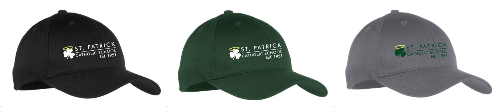 St. Pats Youth Port & Co™ Youth Six-Panel Twill Cap (H) YCP80