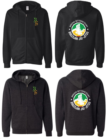 BB JUIJITSU Midweight Full-Zip Hooded Sweatshirt - SS4500Z