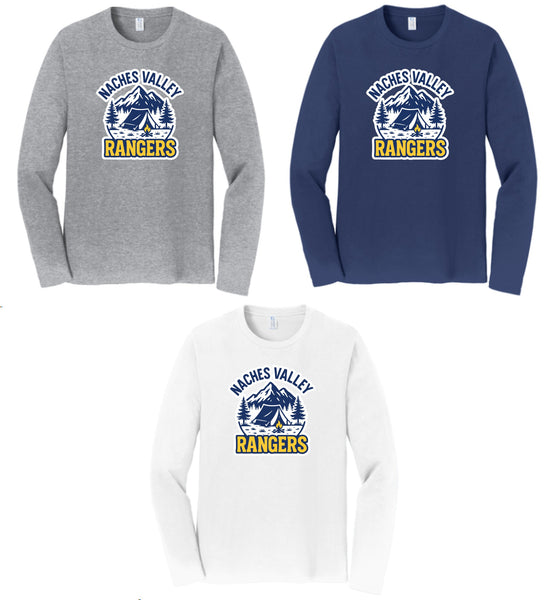 NVPTSA Port & Co Long Sleeve Tee PC450LS LOGOS 5-8