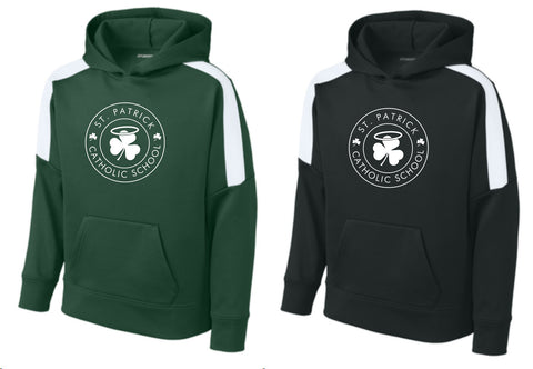 St. Pats Youth Sport-Wick® Fleece United Pullover Hoodie C