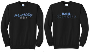 WV CHEER Core Fleece Crewneck Sweatshirt PC78