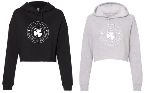 St. Pat's Women’s Lightweight Crop Hooded Sweatshirt C