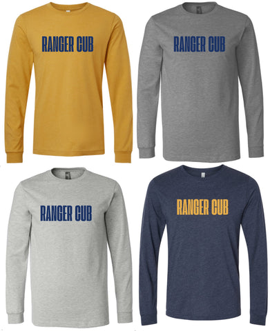 NVPTSA BELLA CANVAS Long Sleeve Tee 3501 LOGOS 1-4