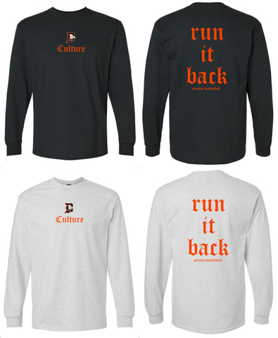 DAVIS GIRLS PC54LS Long Sleeve Core Cotton Tee CULTURE