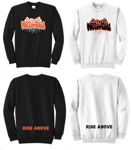 DAVIS VOLLEYBALL DRIP PC78 Core Fleece Crewneck Sweatshirt