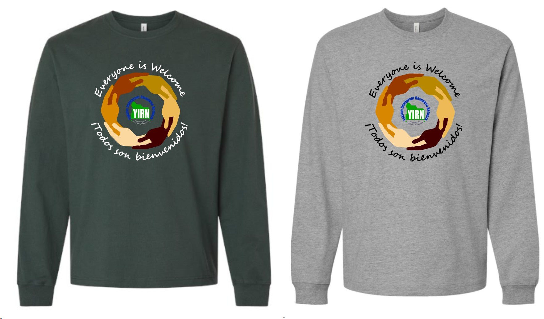 YIRN BELLA+CANVAS® Unisex 7.5-Ounce Heavyweight Long Sleeve Tee BC4651