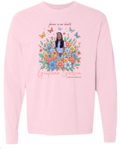 GIULIANA Garment-Dyed Heavyweight Long Sleeve T-Shirt - 6014