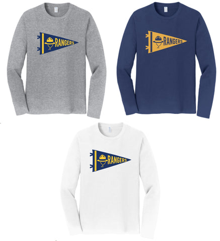 NVPTSA Port & Co Long Sleeve Tee PC450LS LOGOS 5-8