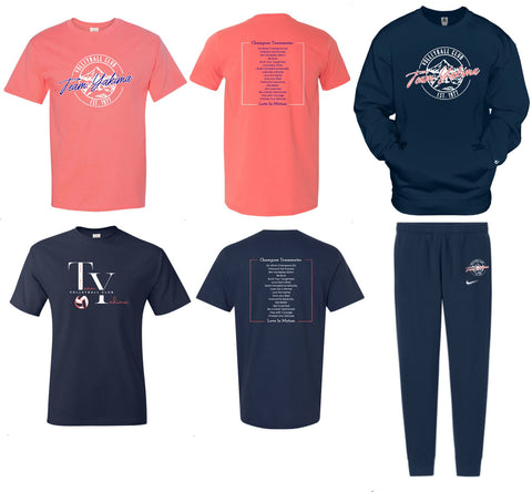 TEAM YAKIMA VOLLEYBALL ADULT PLAYER PACK