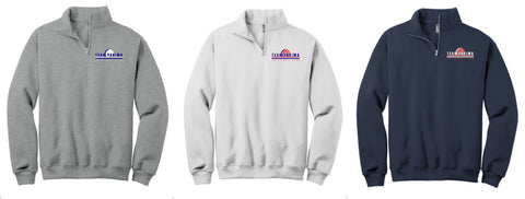 TEAM YAKIMA VOLLEYBALL Core Fleece 1/4-Zip Pullover Sweatshirt pc78q