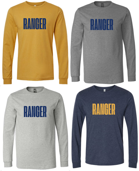 NVPTSA BELLA CANVAS Long Sleeve Tee 3501 LOGOS 1-4