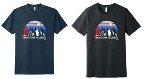 Gritty Sasquatch Team Yakima Volleyball T-Shirt