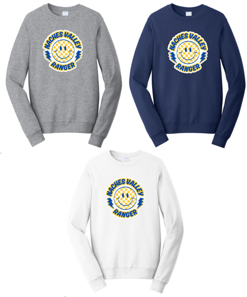 NVPTSA Port & Co Crewneck Sweatshirt PC850 LOGOS 5-8