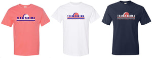 TEAM YAKIMA VOLLEYBALL American Apparel Unisex Fine Jersey Tee - 2001