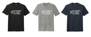 WTC DM130 Perfect Triblend ® Tee horizontal logo