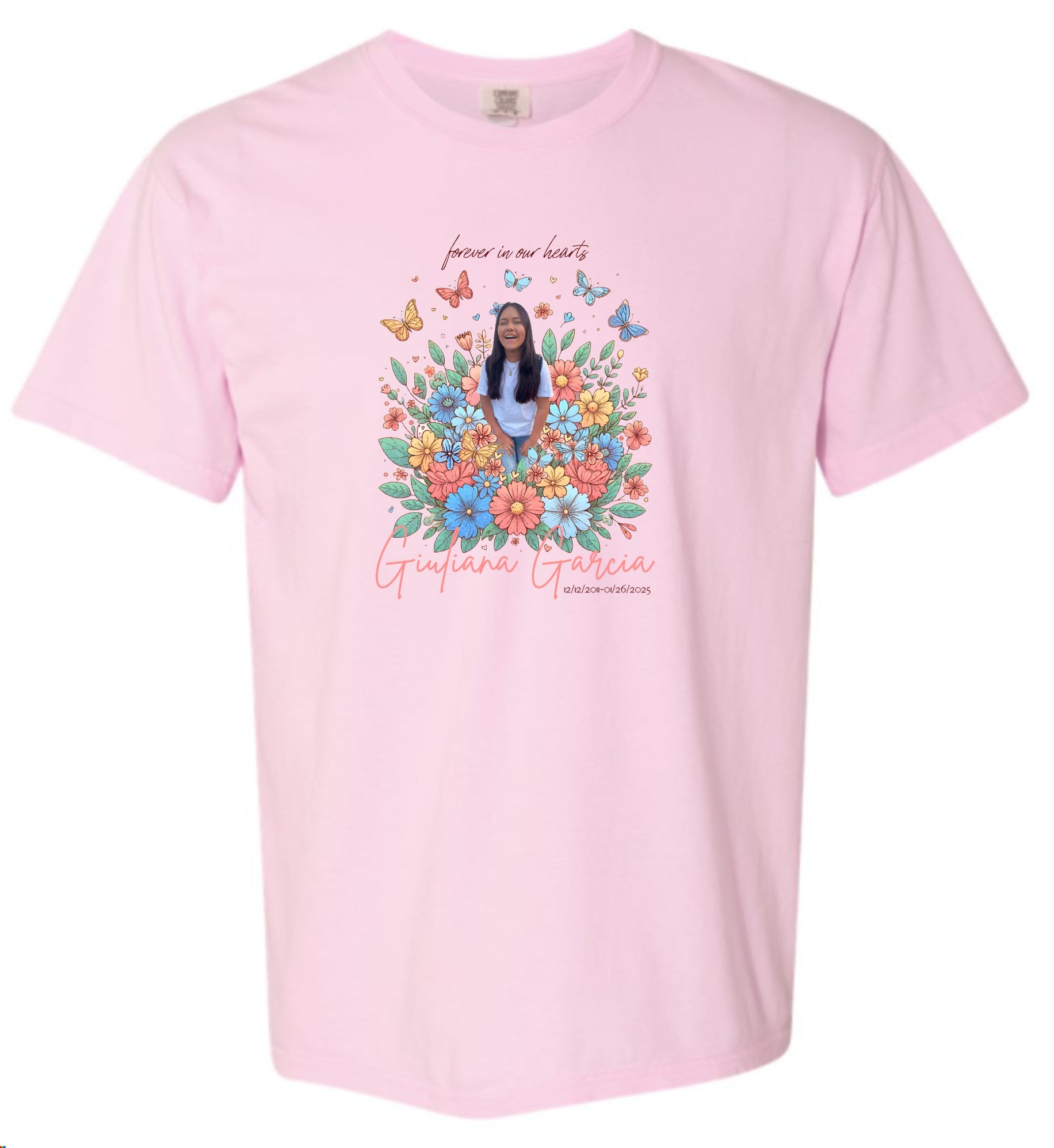 GIULIANA Garment-Dyed Heavyweight T-Shirt - 1717