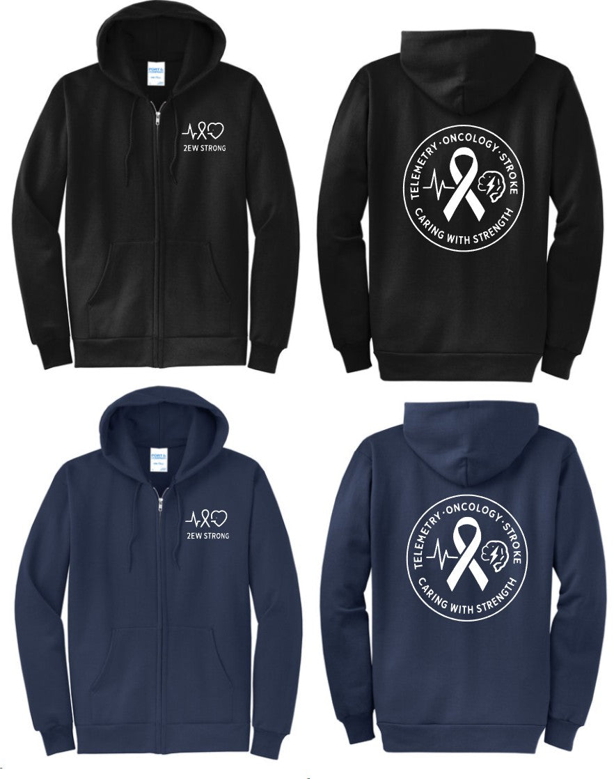 MULTICARE 2 EW an Heavy Blend™ Full-Zip Hooded Sweatshirt 18600