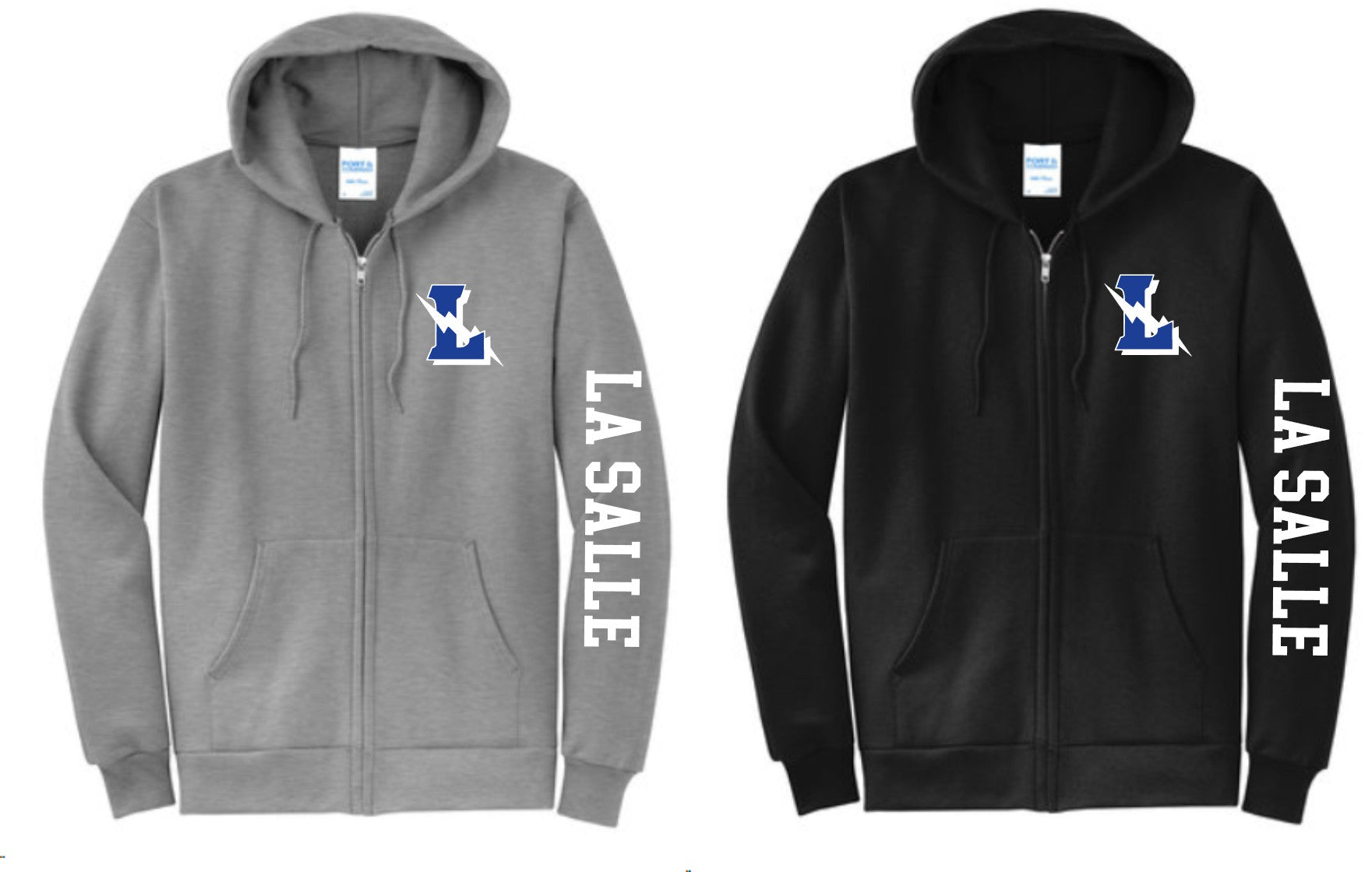 LA SALLE VOLLEYBALL ZIP HOODIE