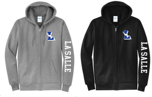 LA SALLE VOLLEYBALL ZIP HOODIE