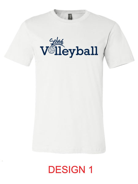 Selah Volleyball White T-Shirt