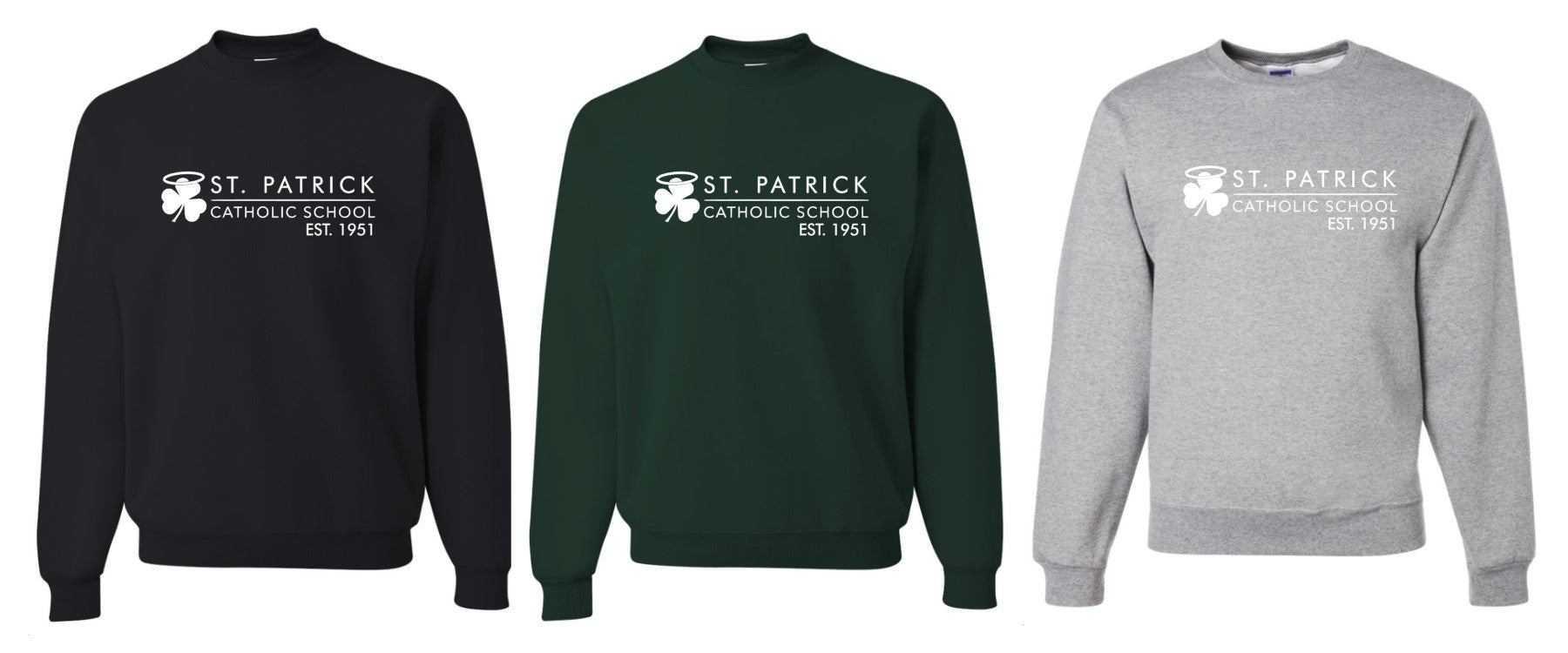 Youth St. Pats Crewneck Sweatshirt (H)