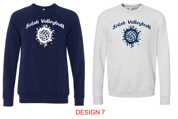 Selah Volleyball Crewneck Sweatshirt