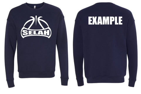 Adult Selah Basketball Crewneck Sweatshirt