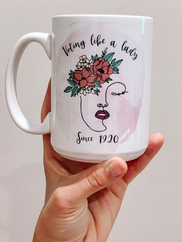 Voting Like A Lady Mug