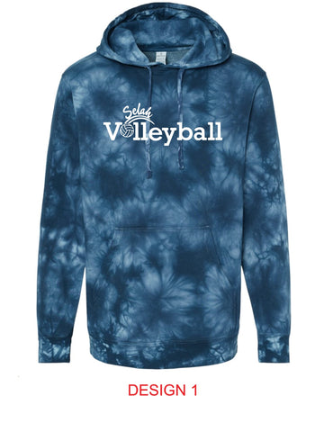 Selah Volleyball Tie Dye Hoodie